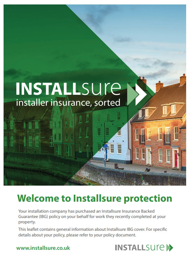 Install Sure Policy Leaflet