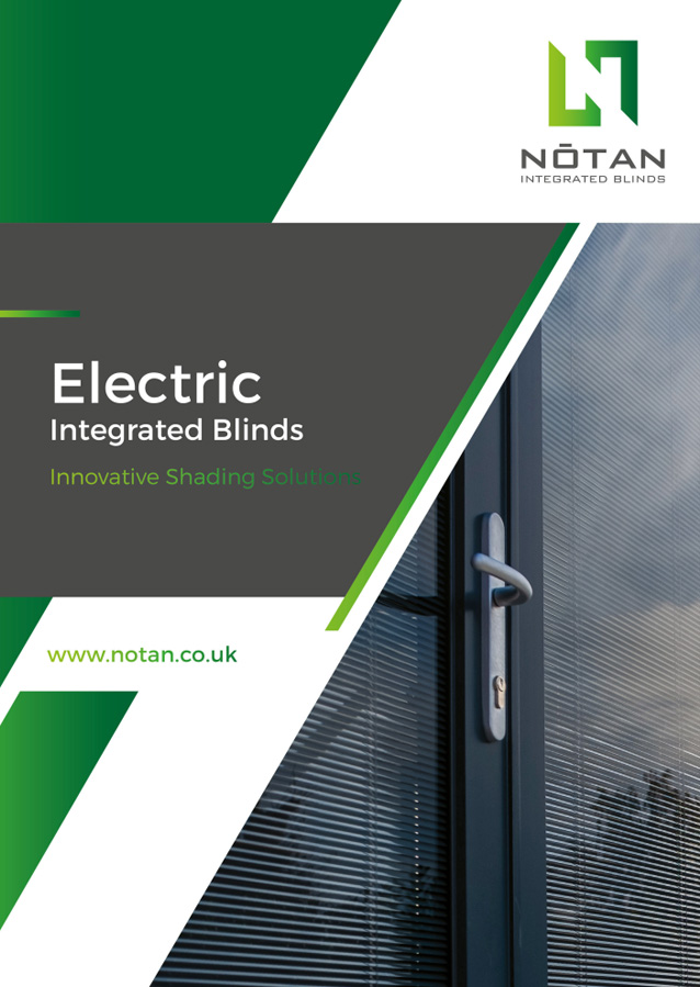 Notan Electric Integrated Blinds
