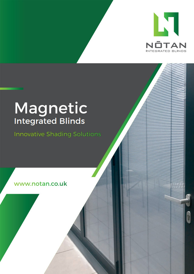 Notan Magnetic Integrated Blinds